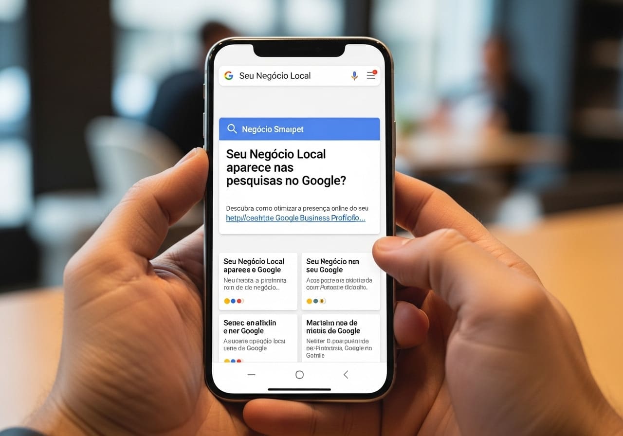 Seu Negócio Local aparece nas pesquisas no Google