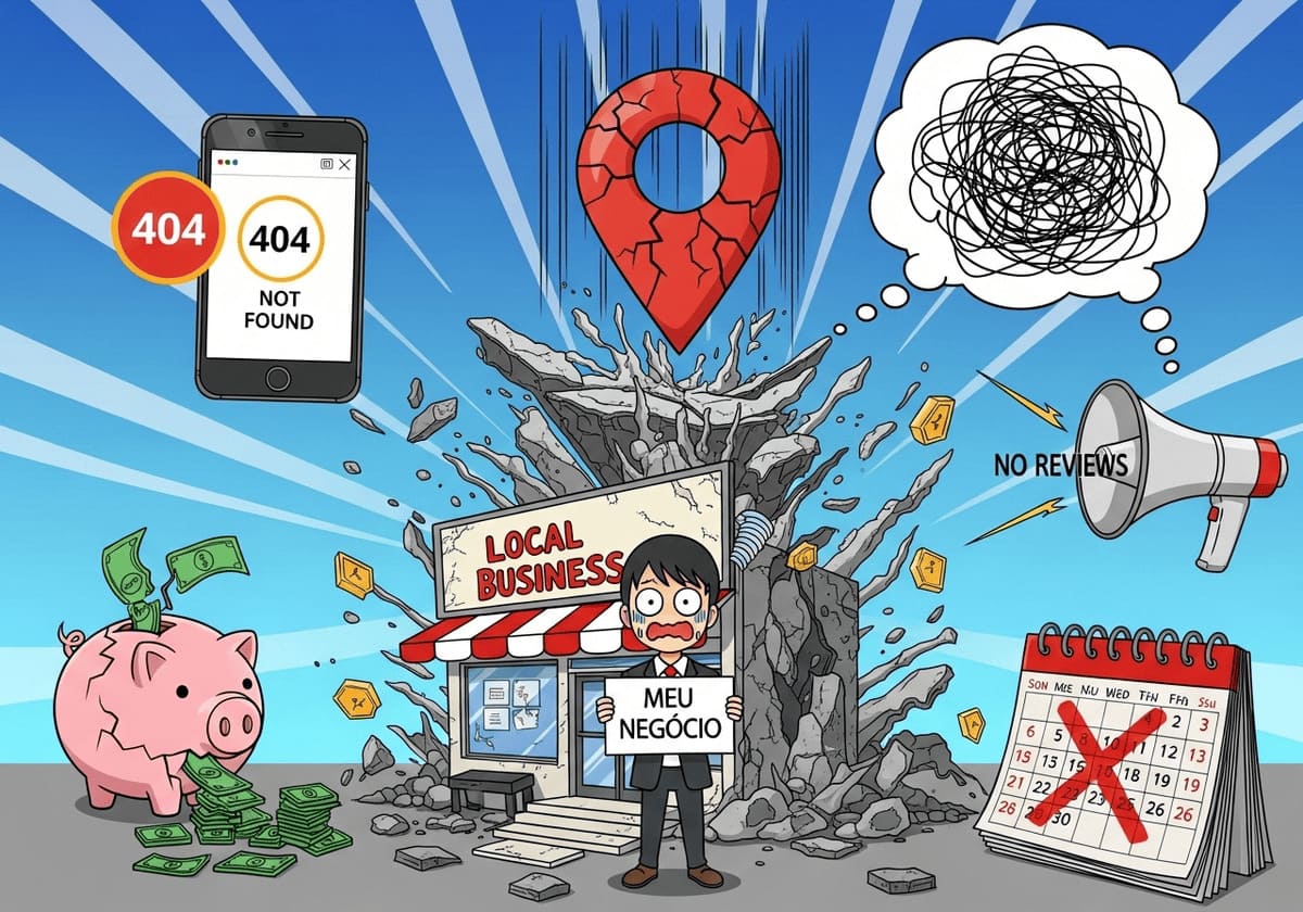 Erros fatais no Google Meu Negócio que podem quebrar seu negócio local