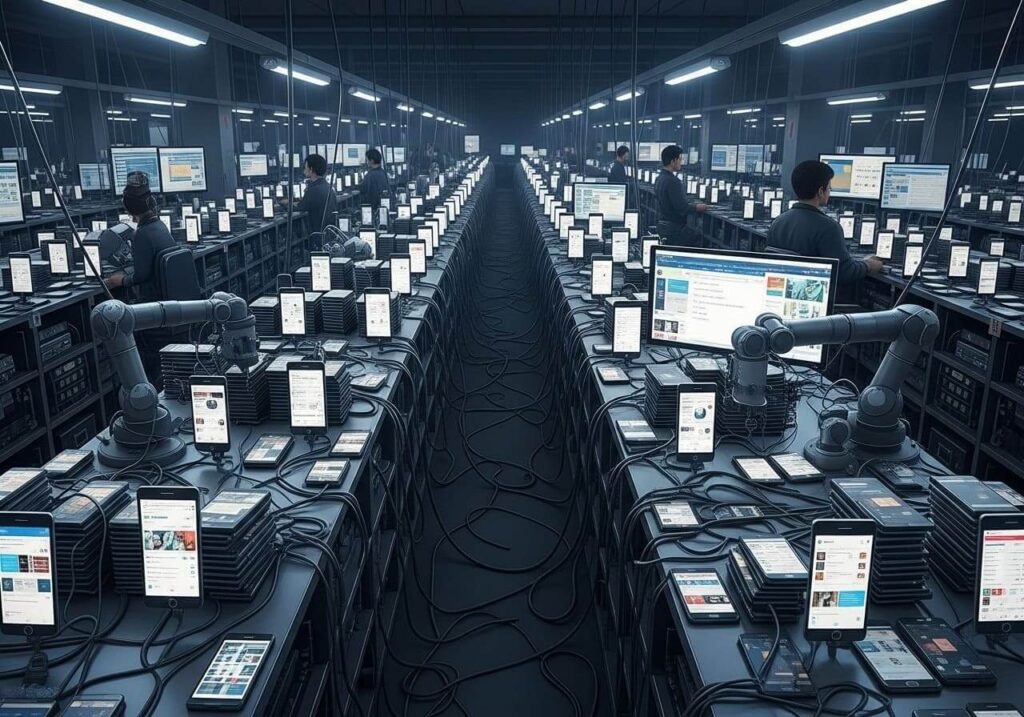 Phone Farms: O Guia Definitivo Para Entender o Que São, Como Funcionam e Quais os Riscos
