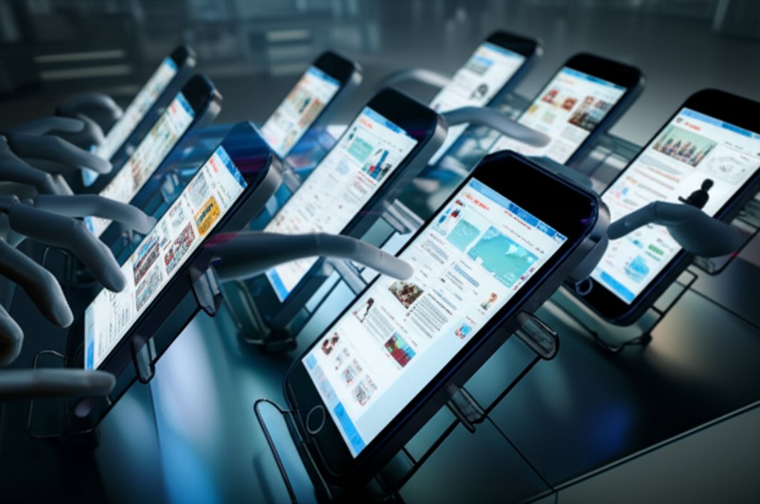 A Ilusão do Consenso: O Perigo das Phone Farms na Criação de Falsas Tendências e Fake News